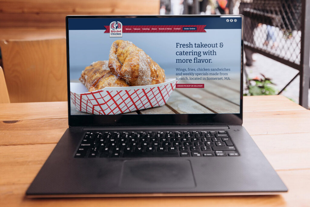 restaurant website design