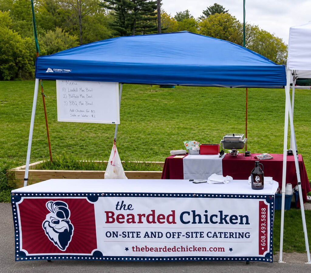 table banner design