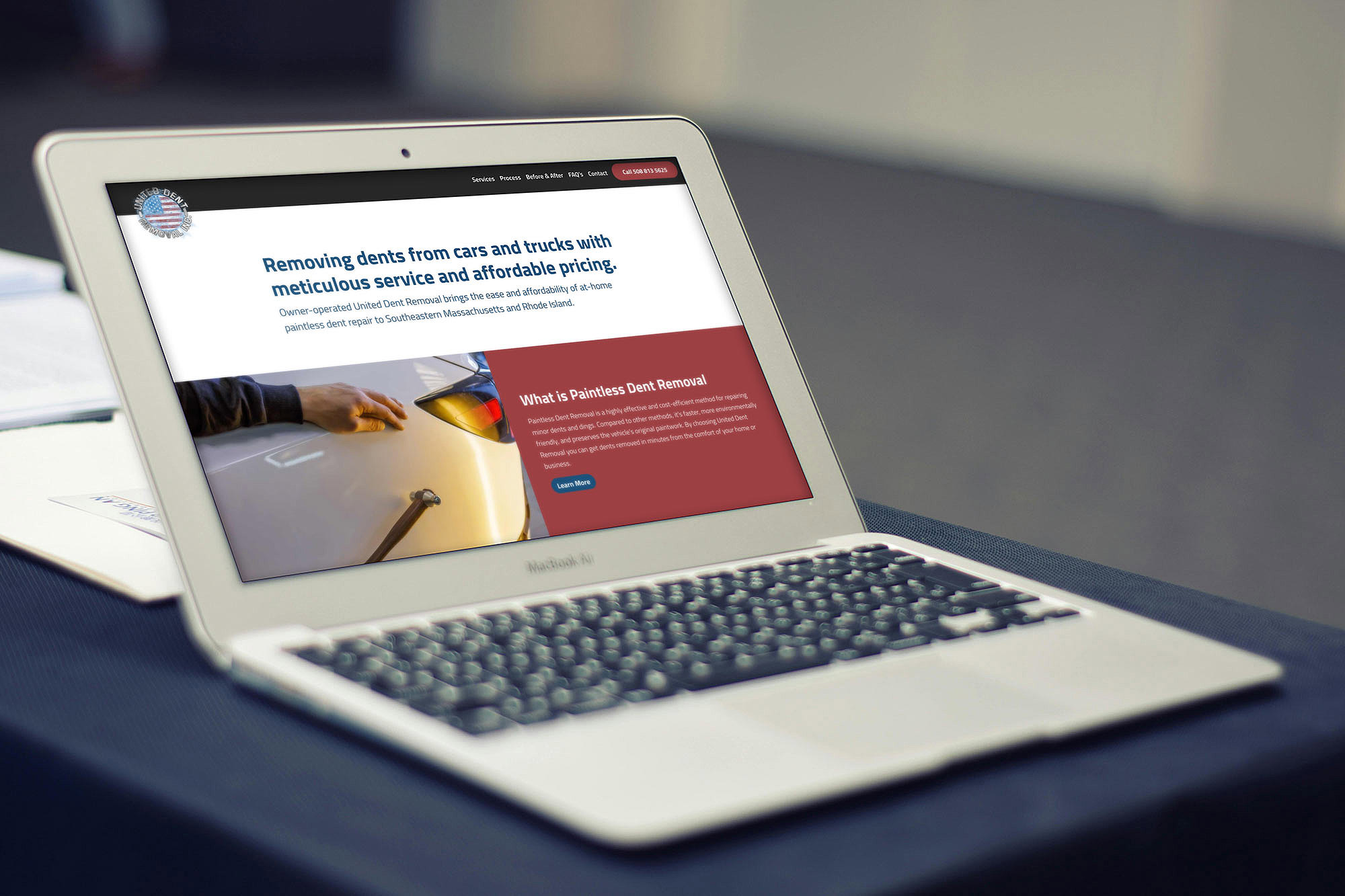 auto shop website design